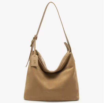 ELKAY - Borsa in pelle scamosciata